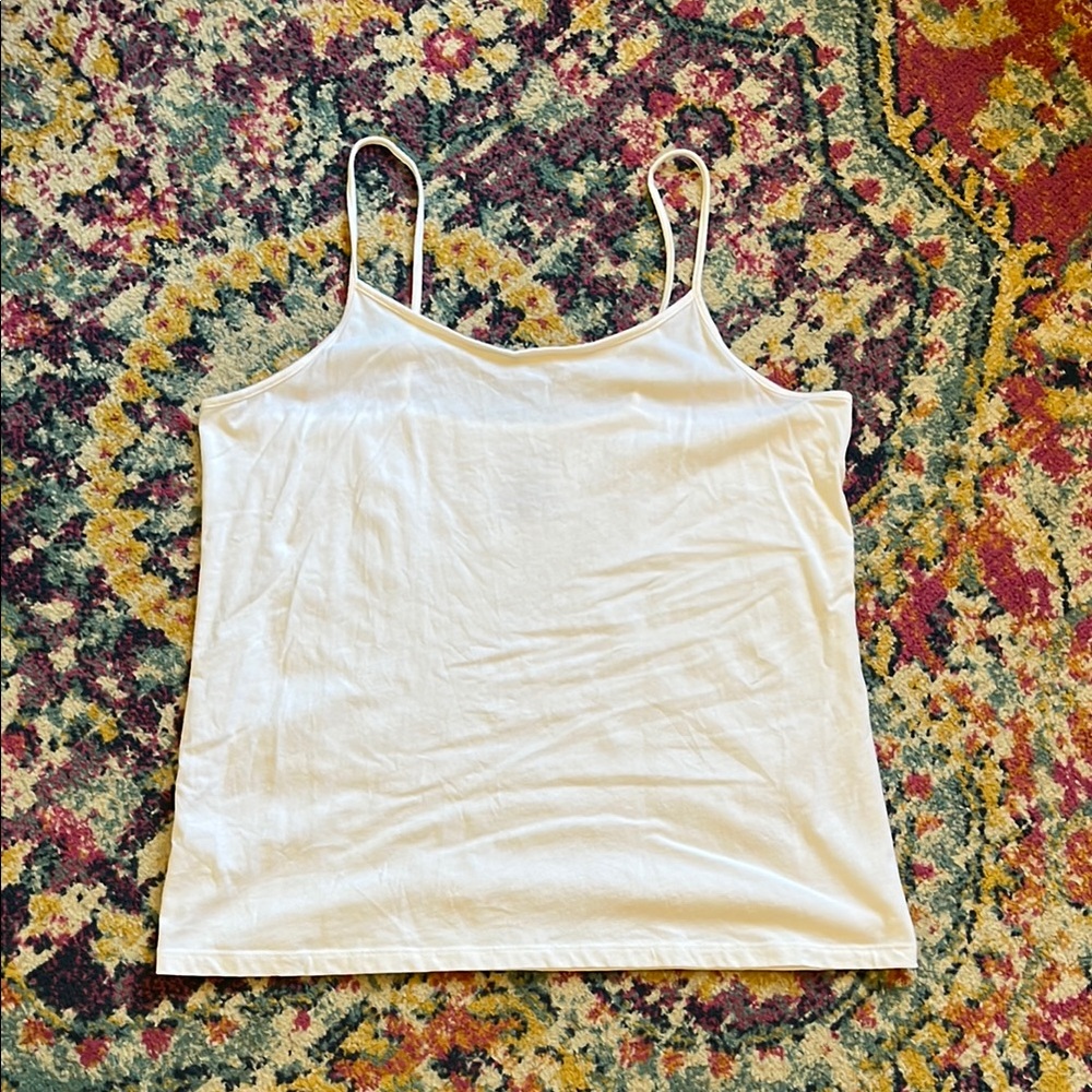 PICK 5/$15 White Cami Camisole Top XXL 2XG size 20 women’s